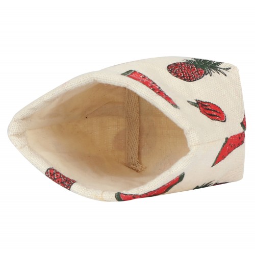 Printed Jute Plant Pot Bags