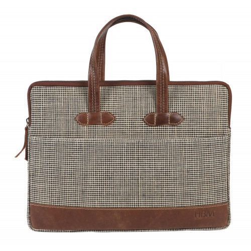 Oxford Jute Leather bags