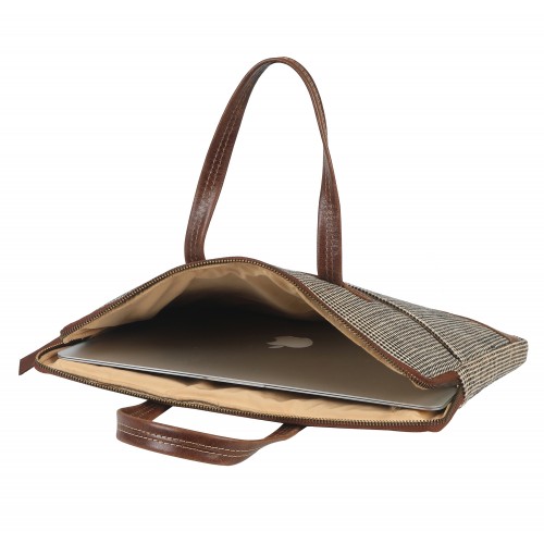Oxford Jute Leather bags