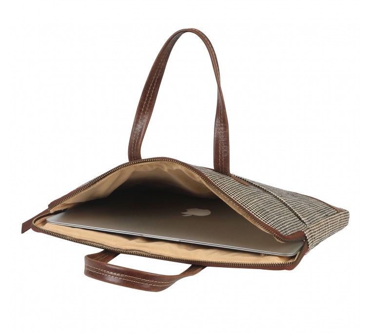Oxford Jute Leather bags