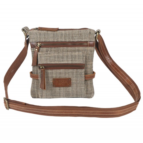 Oxford Jute Leather bags