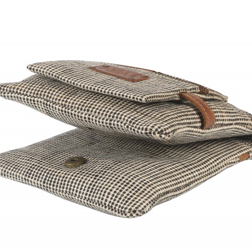 Oxford Jute Leather bags