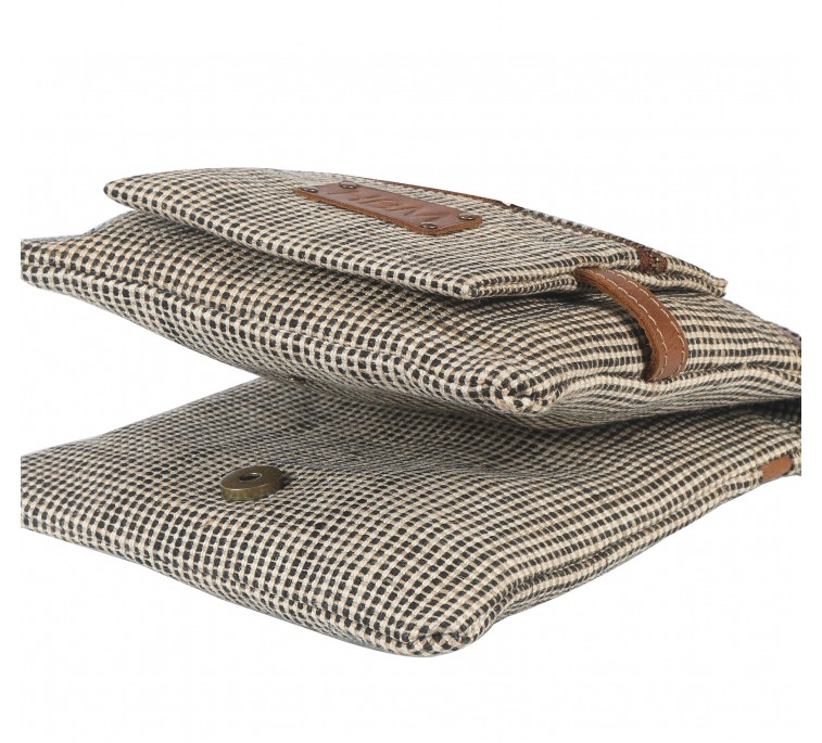 Oxford Jute Leather bags