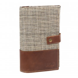 Oxford and Leather Made Wallet
