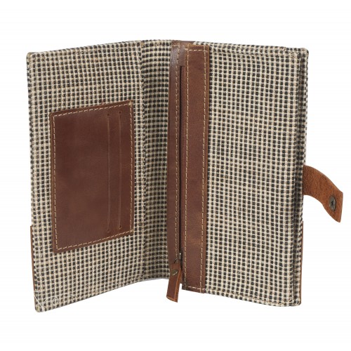 Oxford Jute Leather bags