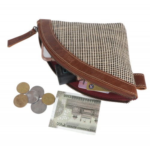 Oxford Jute Leather bags