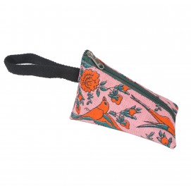 Parrot printed Hand pouch