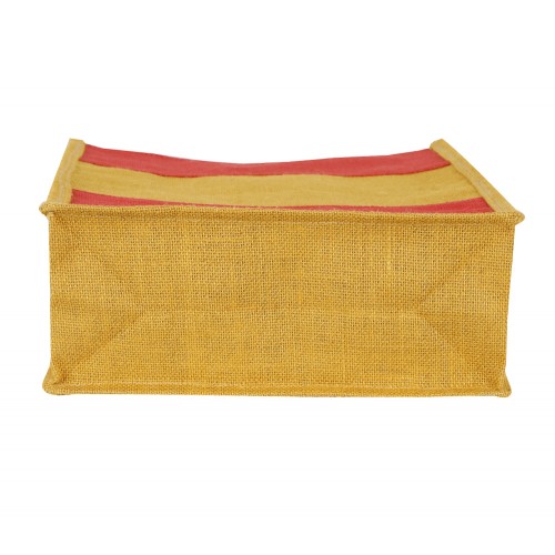 Color mix jute bag