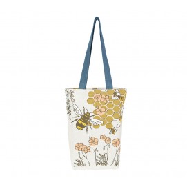 honey bee printed canvas bag