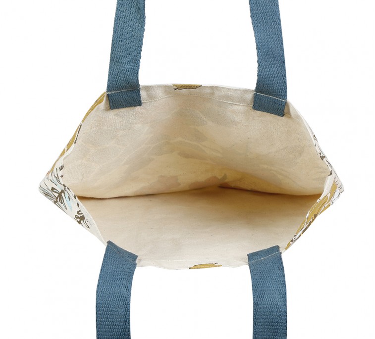 honey bee printed canvas bag
