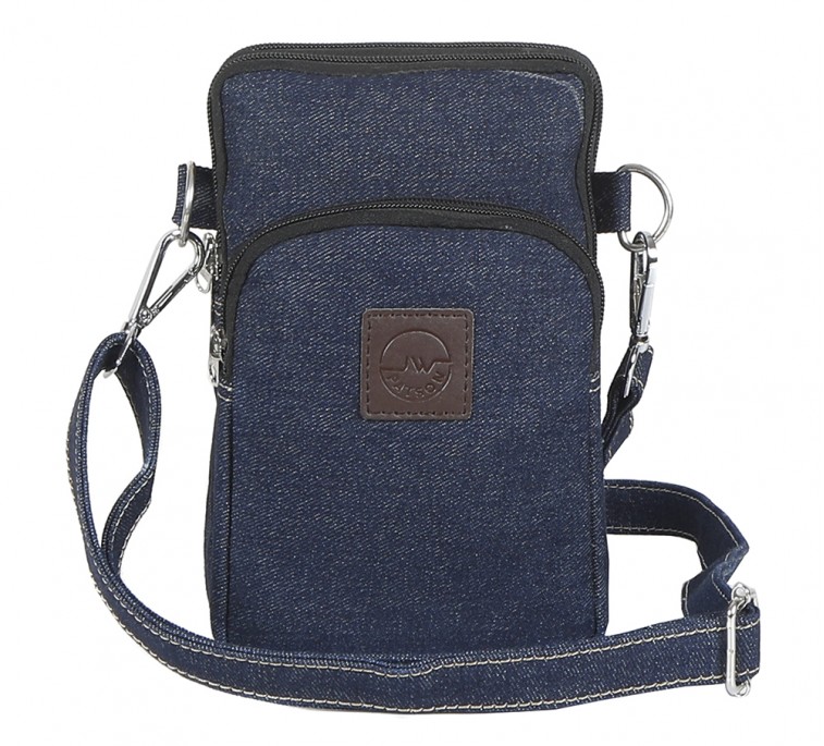 Small Denim Sling Bag