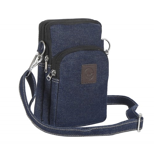 Small Denim Sling Bag