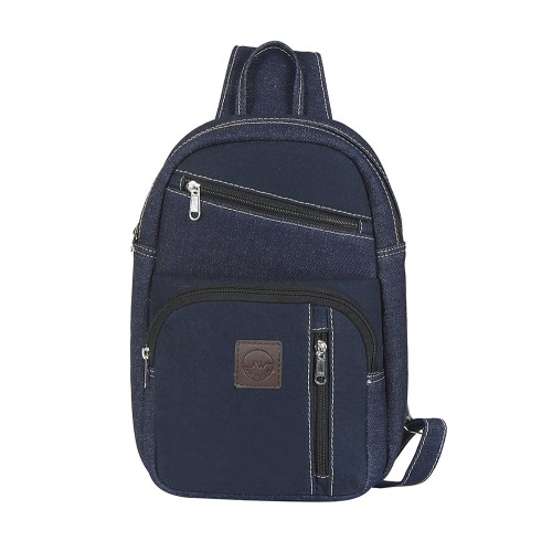 Single Strap Denim Cross Shoulder bag