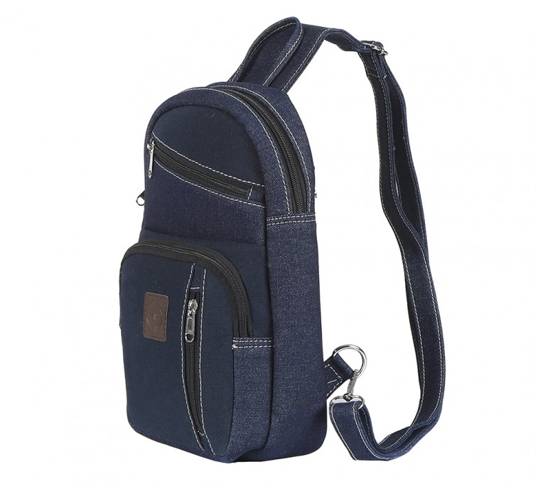 Single Strap Denim Cross Shoulder bag