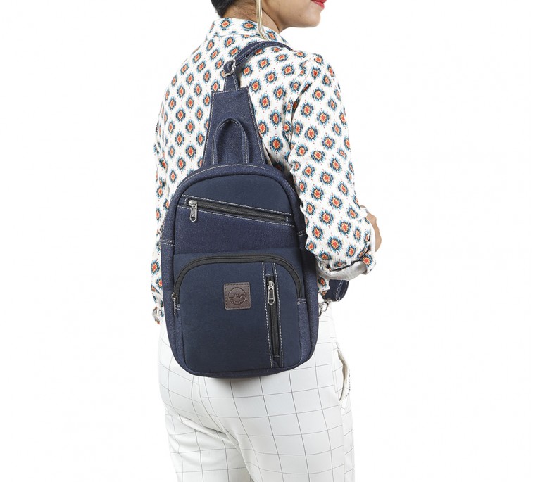 Single Strap Denim Cross Shoulder bag
