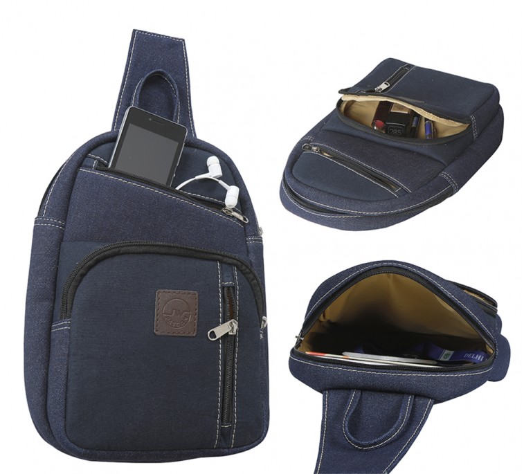 Single Strap Denim Cross Shoulder bag