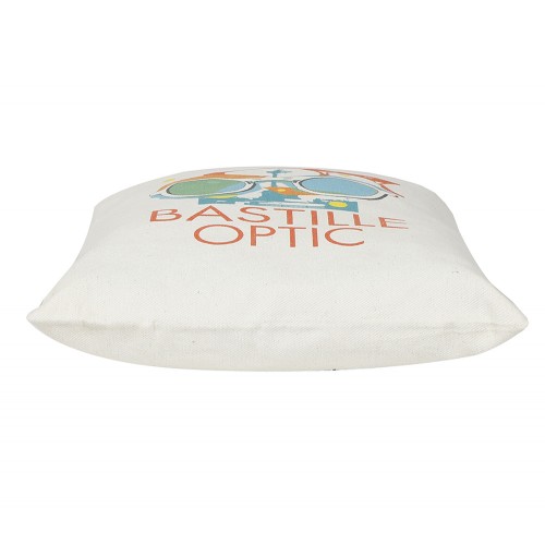 Printed Milky White canvas bag