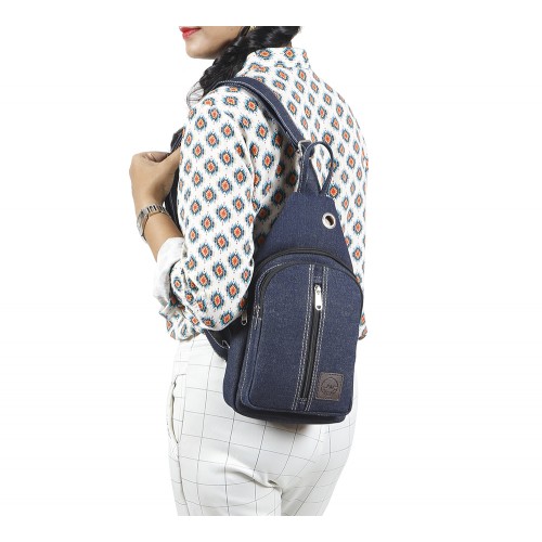Denim Single Strap Cross Shoulder bag