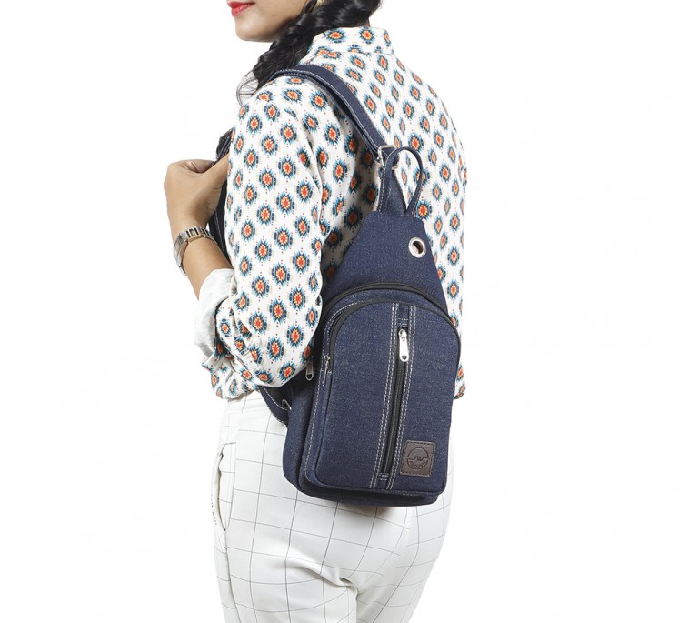 Denim Single Strap Cross Shoulder bag