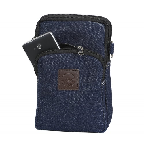 Small Denim Sling Bag