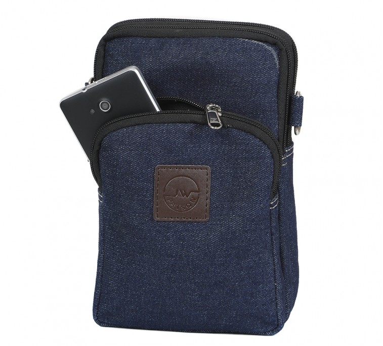 Small Denim Sling Bag