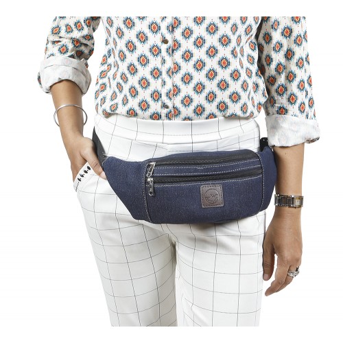 Denim Waist bag