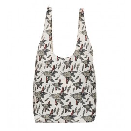 Light Floral Cotton Bag