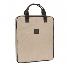 LEATHER HANDLE FILE FOLDER