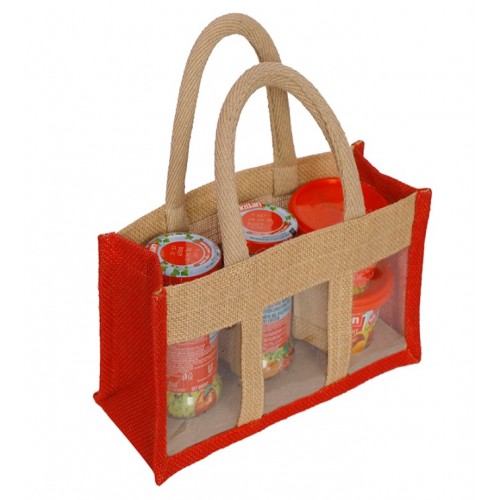 Jute Jar Bottle Bags