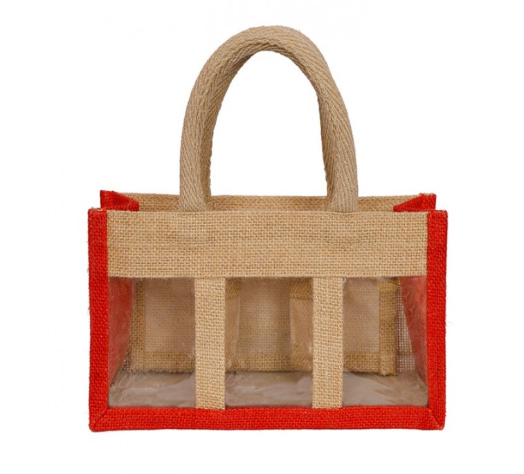 Jute Jar Bottle Bags