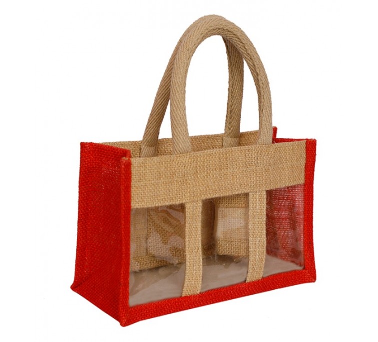 Jute Jar Bottle Bags