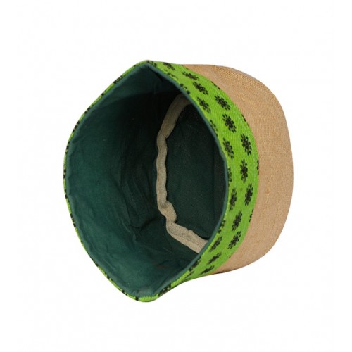 Printed Jute Plant Pot Bags