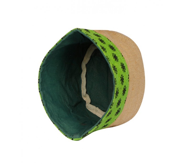 Printed Jute Plant Pot Bags