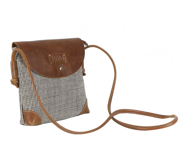 Oxford Jute Leather bags