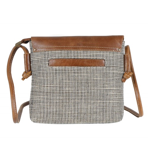 Oxford Jute Leather bags