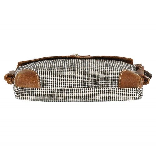 Oxford Jute Leather bags