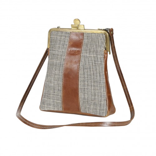 Oxford Jute Leather bags