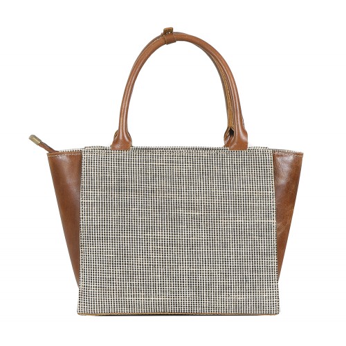 Oxford Jute Leather bags