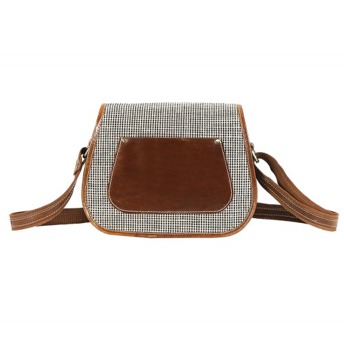 Oxford Jute Leather bags