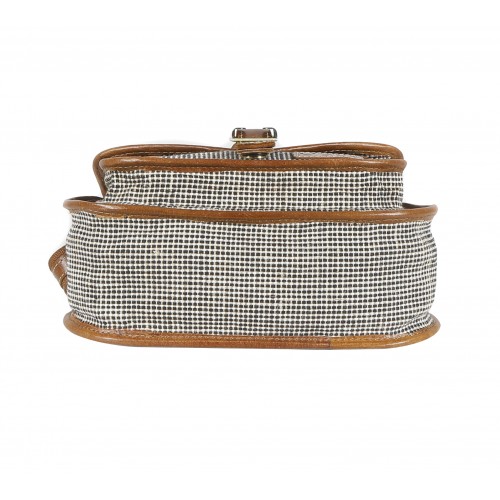 Oxford Jute Leather bags