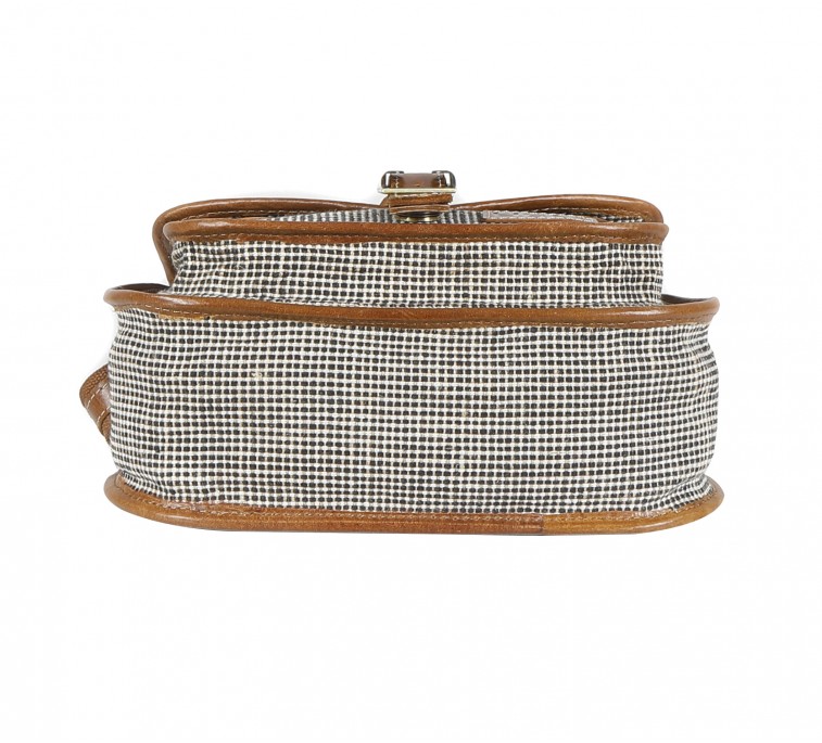 Oxford Jute Leather bags