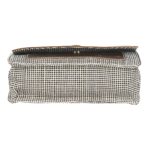 Oxford Jute Leather bags