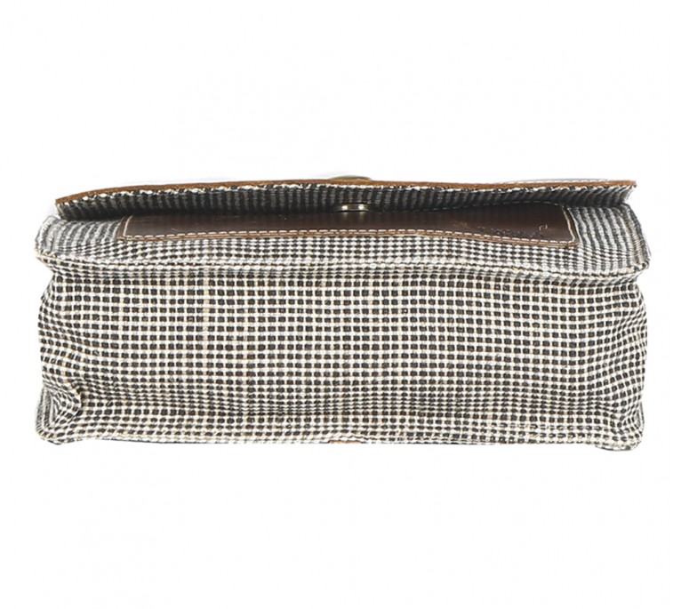Oxford Jute Leather bags