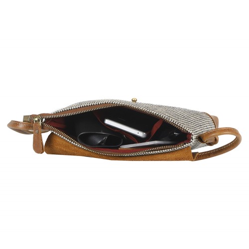 Oxford Jute Leather bags