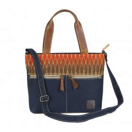 Kalamkari mix Canvas Laptop bag