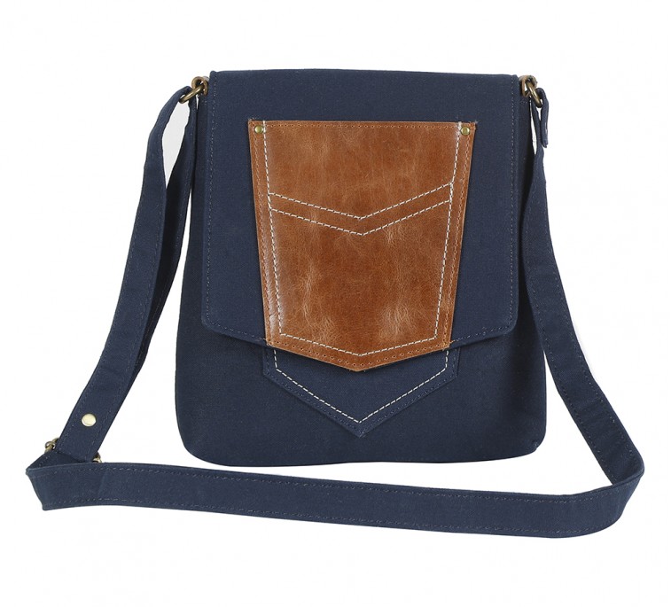 Canvas sling bag