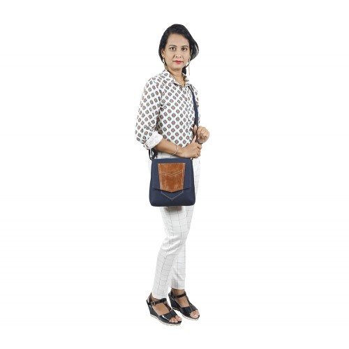 Canvas sling bag