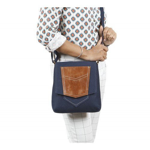Canvas sling bag